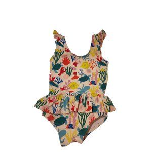 Pretty frill waist swimsuit - Baby Boden - 12-18 months